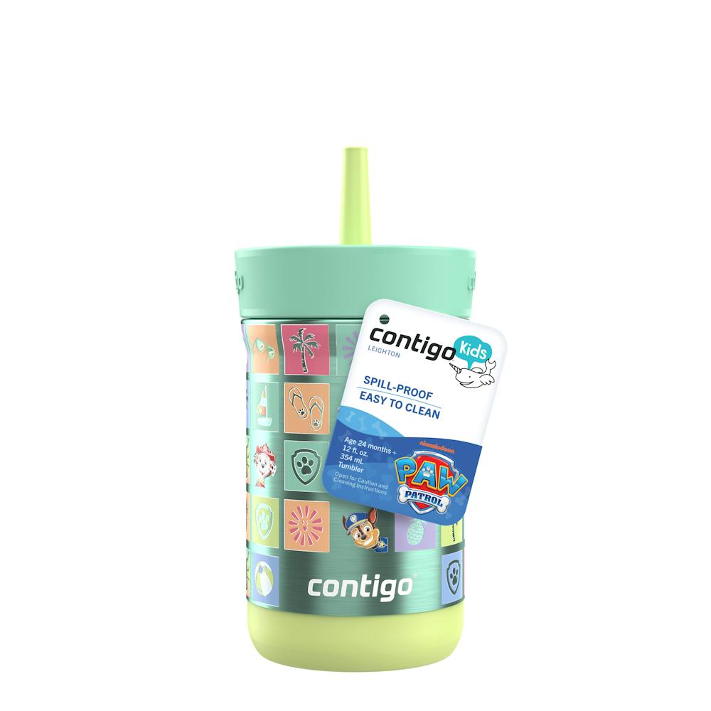 Contigo® Kids Leighton Spill-Proof Stainless Steel Tumbler with Straw, 12oz. - Beach Day