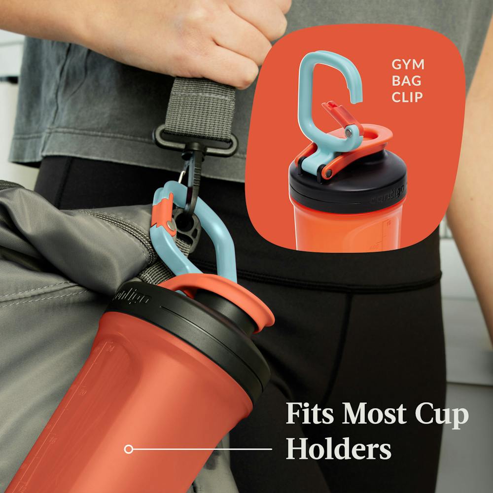 Contigo® Fit Shake & Go 2.0 Shaker Bottle, 20 fl oz. - Cayenne