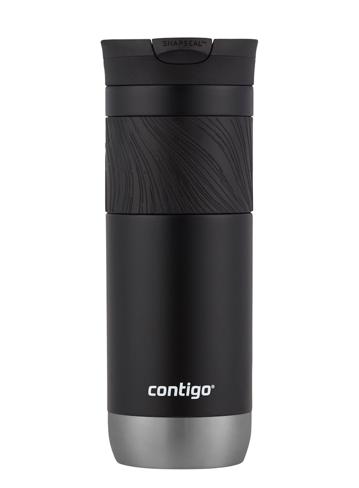 Byron 2.0 Stainless Steel Travel Mug with SNAPSEAL™ Lid and Grip, 20 oz - Licorice