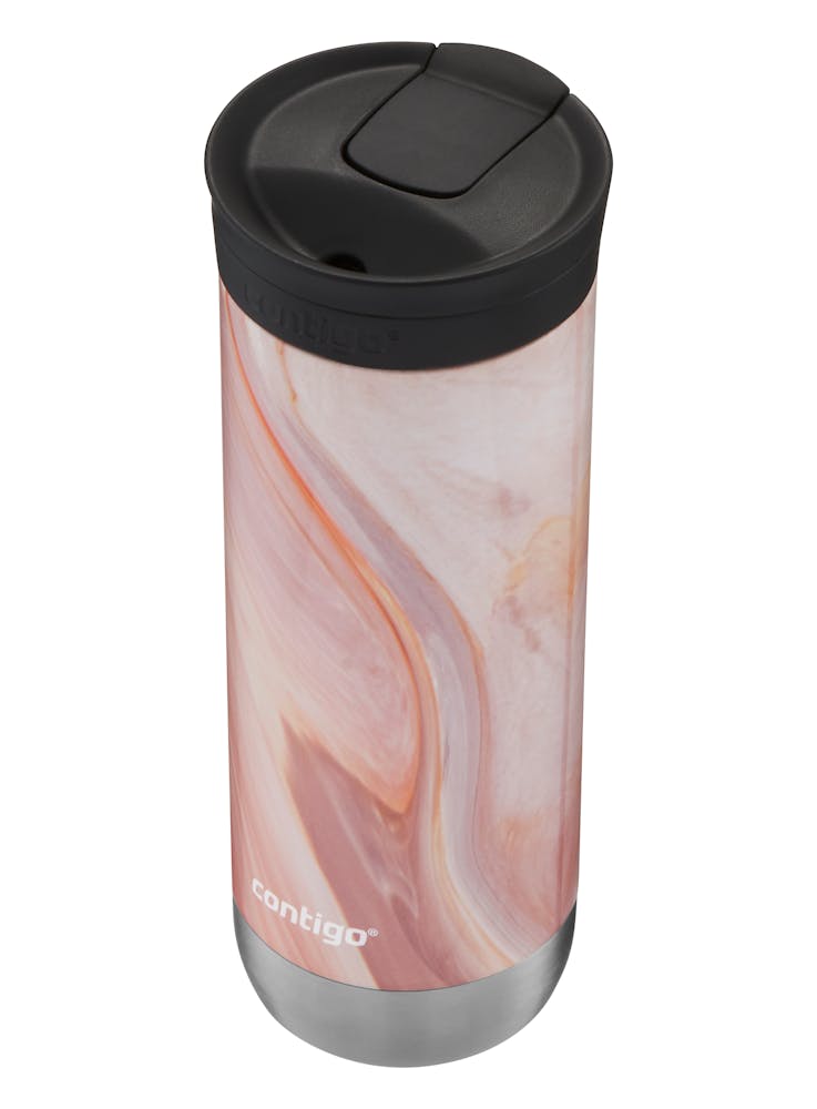 Huron Stainless Steel Travel Mug with SNAPSEAL™ Lid, 20oz - Pink Marble