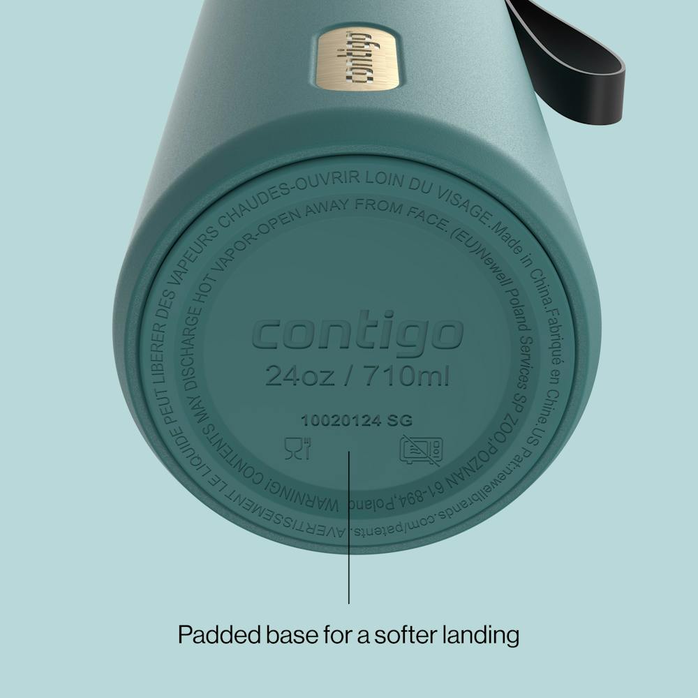 24oz DualSip Bottle - Mineral Teal Champagne